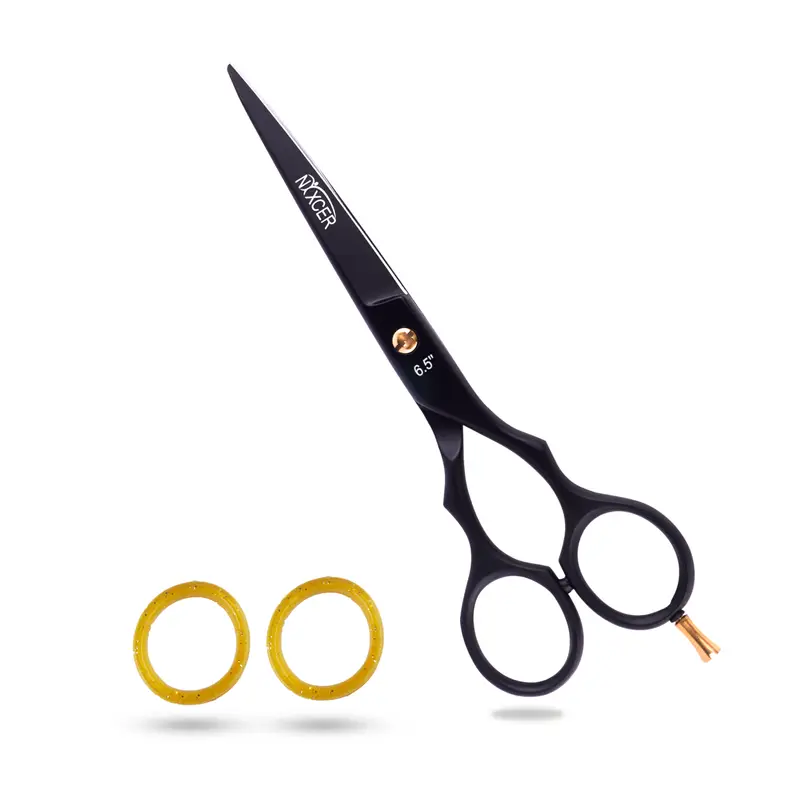 NIXCER Professional Series Super Cut JAGUAR Hair Cutting Scissors – Black
